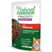 Bästsäljare | Natural Trainer Straccetti Adult Sterilised strips i sås 24 x 85 g - Nötkött