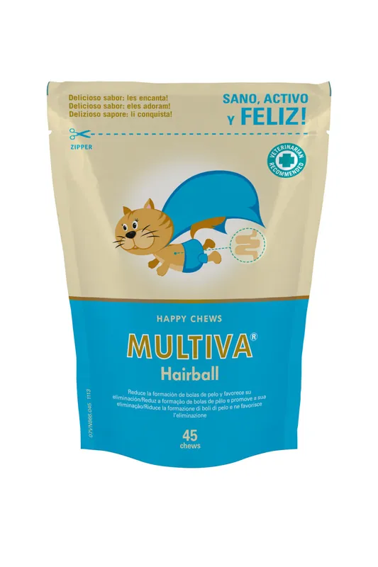 MULTIVA® Hairball - 45 tuggtabletter | Nyhet i webbutiken