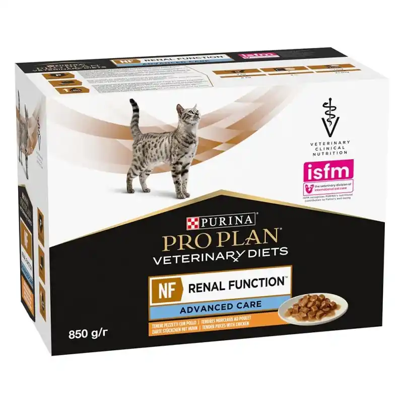 Purina Pro Plan Veterinary Diets NF Renal Function Advanced Care för Katt Kyckling 85 g | Tillverkarpris