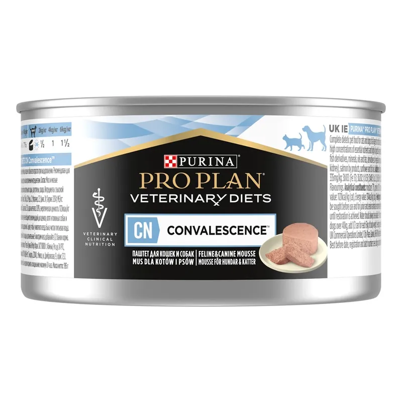 Purina Pro Plan Veterinary Diet CANINE & FELINE Convalescence Mousse 24x195 g - Dagens deal
