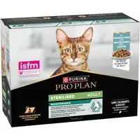 Nyhet i webbutiken | PURINA PRO PLAN Cat Sterilised Adult Maintenance 10 x 85 g - Havsfisk