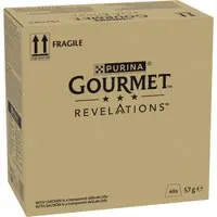 Specialerbjudande - Megapack Gourmet Revelations Fine Cuts 48 x 57 g - Kyckling + Lax