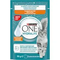 Snabb frakt | PURINA ONE Hydralife Cat Liquid 12 x 50 g - Med kycklingsmak