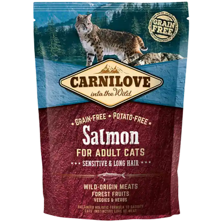 Cat Salmon Sensitive & Long Hair 2 kg | Handla nu