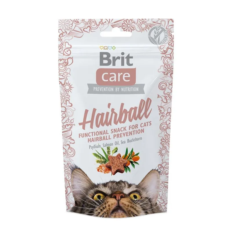 Specialerbjudande | Brit Care Cat Snack Hairboll Duck