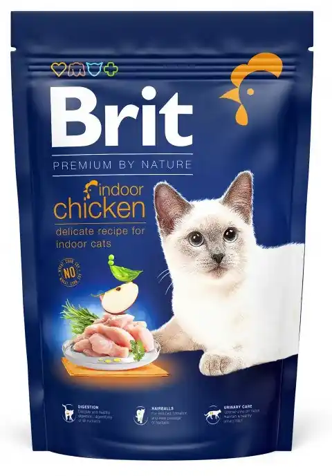 Storsäljare | Brit Premium by Nature Cat Indoor Chicken Katt