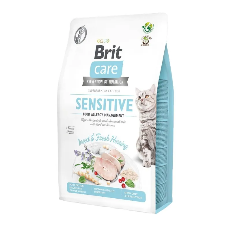 Brit Care Cat Grain Free Sensitive Insect & Fresh Herring | Professionell kvalitet