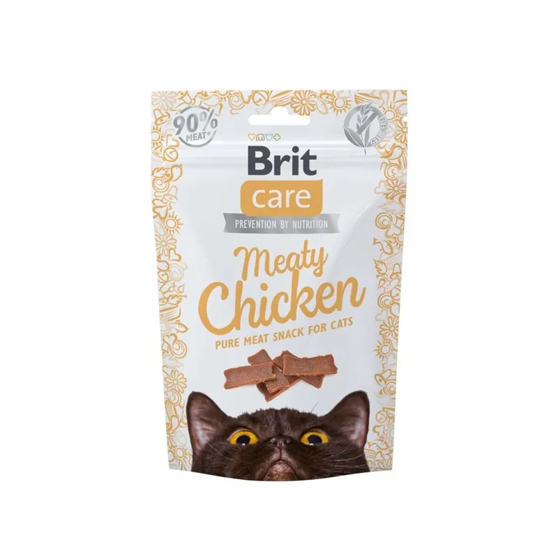 Under begränsad tid - Brit Care Cat Snack Meaty Kyckling 50 g