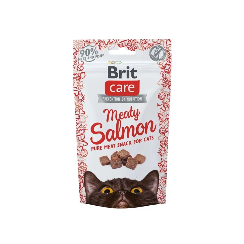 Skaffa nu - Brit Care Cat Snack Meaty Lax 50 g