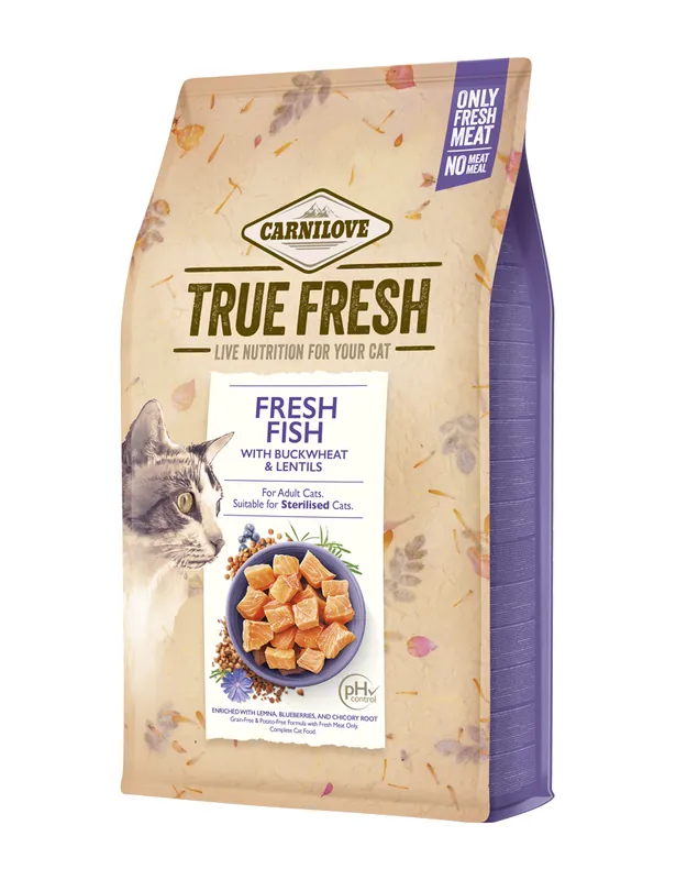 Specialerbjudande - True Fresh Fish Torrfoder för katt 340g
