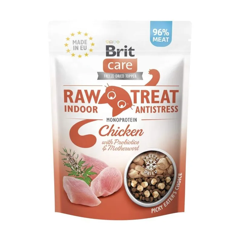 Efterfrågad | Brit Care Raw Treat Cat Antistress Kyckling 40 g