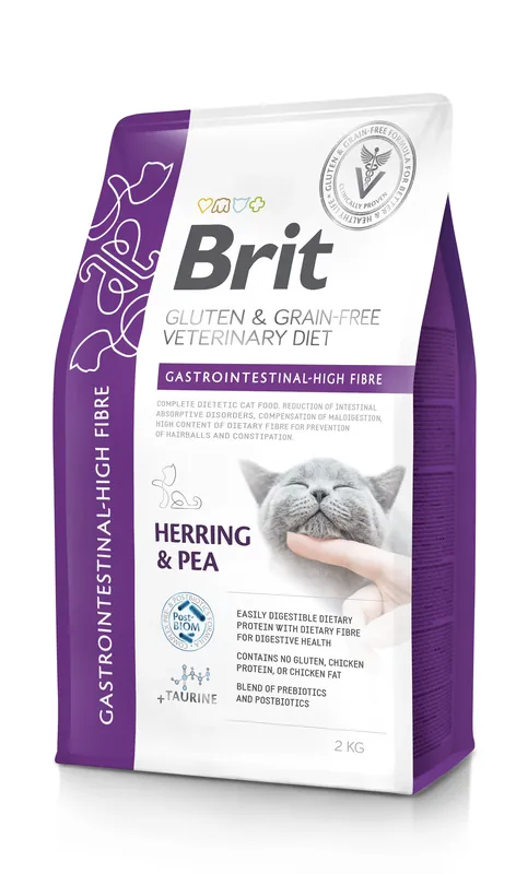 Fabrikspris - Brit Veterinary Diet Cat Gastrointestinal High Fibre för katter