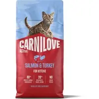 Nytt hos oss - Carnilove Active Kitten med lax & kalkon - 6 kg