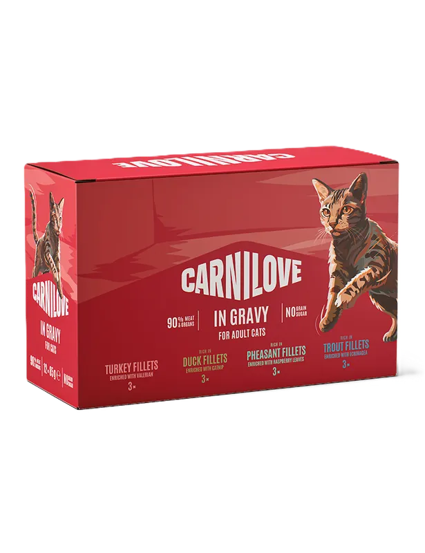 Cat Pouch Gravy Multipack 12x85g - Mycket uppskattad