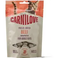 Säker betalning - Carnilove Cat Freeze Dried - 40 g nötkött