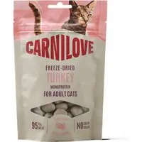 Carnilove Cat Freeze Dried - 40 g kalkon | Endast ett fåtal kvar