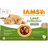 Riktigt fynd | IAMS Advanced Nutrition Adult Land Mix i sås - I sås 12 x 85 g