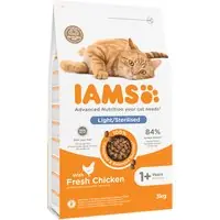 Endast idag - IAMS Advanced Nutrition Sterilised Cat med kyckling - 3 kg