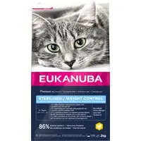 Gratis retur | Eukanuba Sterilised / Weight Control Adult - 2 kg