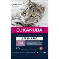 Eukanuba Kitten Grain Free Rich in Salmon - 10 kg | Klar att skickas