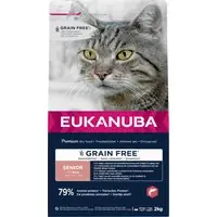 Köp nu | Eukanuba Senior Grain Free Rich in Salmon - 10 kg