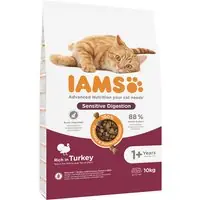 IAMS Advanced Nutrition Sensitive Digestion med kalkon - 10 kg - Extra bra pris