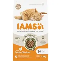 Handla säkert | IAMS Advanced Nutrition Grain Free med kyckling - 2,5 kg