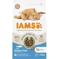 IAMS Advanced Nutrition Grain Free med havsfisk - 2,5 kg | Precis inkommet