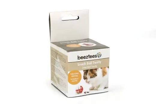 Beeztees Twirly Justerbar Godisboll för Katter – 5,5 cm | Hög kvalitet