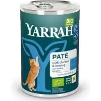 Yarrah Paté ekologiskt 1 x 400 g - Ekologisk kyckling & fisk | Prisnedsättning