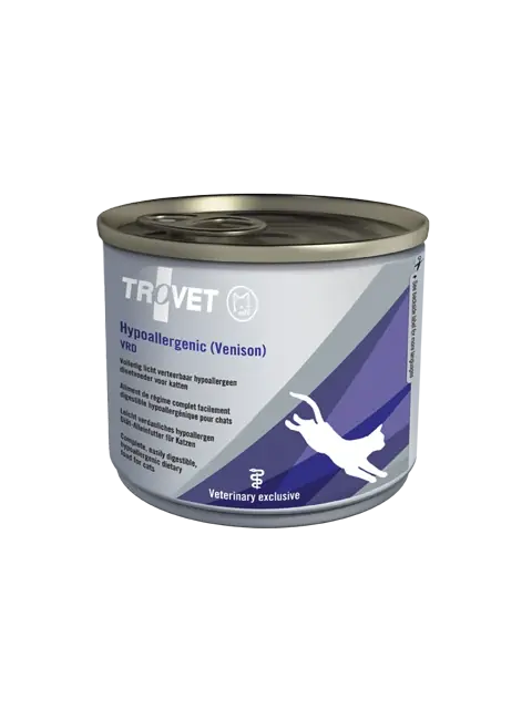 Handla säkert - Trovet VRD Hypoallergenic hjort-ris våtfoder för katt 6 x 200 g