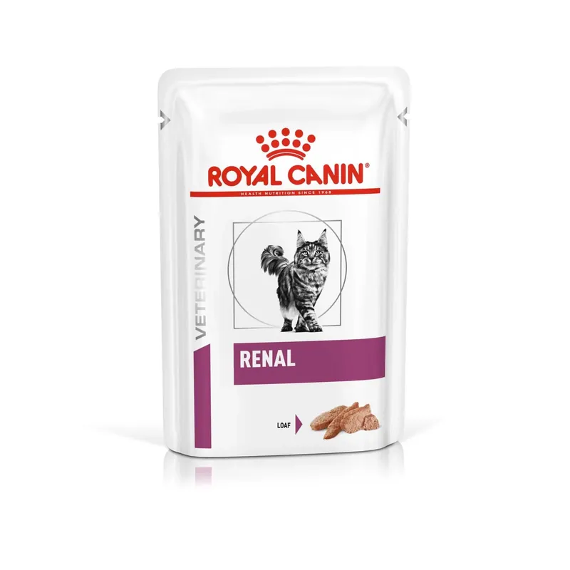 Enkel retur - Royal Canin Veterinary Diets Vital Renal Loaf våtfoder för katt 85 g