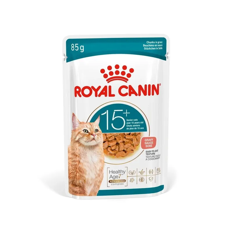 Nytt i webbutiken | Royal Canin Cat Ageing 15+ Sauce 12x85 g