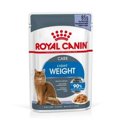 Royal Canin Light Weight Care våtfoder i gelé för katt 85 g - Endast idag