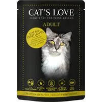 Köp idag - Cat‘s Love 12 x 85 g - Kalv & kalkon