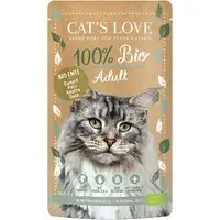 Begränsat lager - Cat‘s Love Ekologisk 6 x 100 g - Ekologisk anka