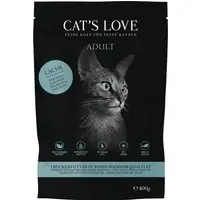 Mycket populär | Cat´s Love Adult Lax - 400 g