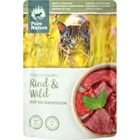 Extra rabatt | Pure Nature Feline 12 x 85 g - Nötkött & vilt