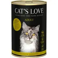 Finns nu | Cat‘s Love 6 x 400 g - Kalv & kalkon