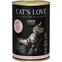 Expressfrakt - Cat‘s Love 6 x 400 g - Junior Kyckling