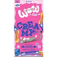 Skaffa nu - WOW Cat Creamy Snack - Lax (5 x 16 g)