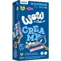 Endast idag - WOW Cat Creamy Snack - Mixpack 24 x 16 g (2 sorter)