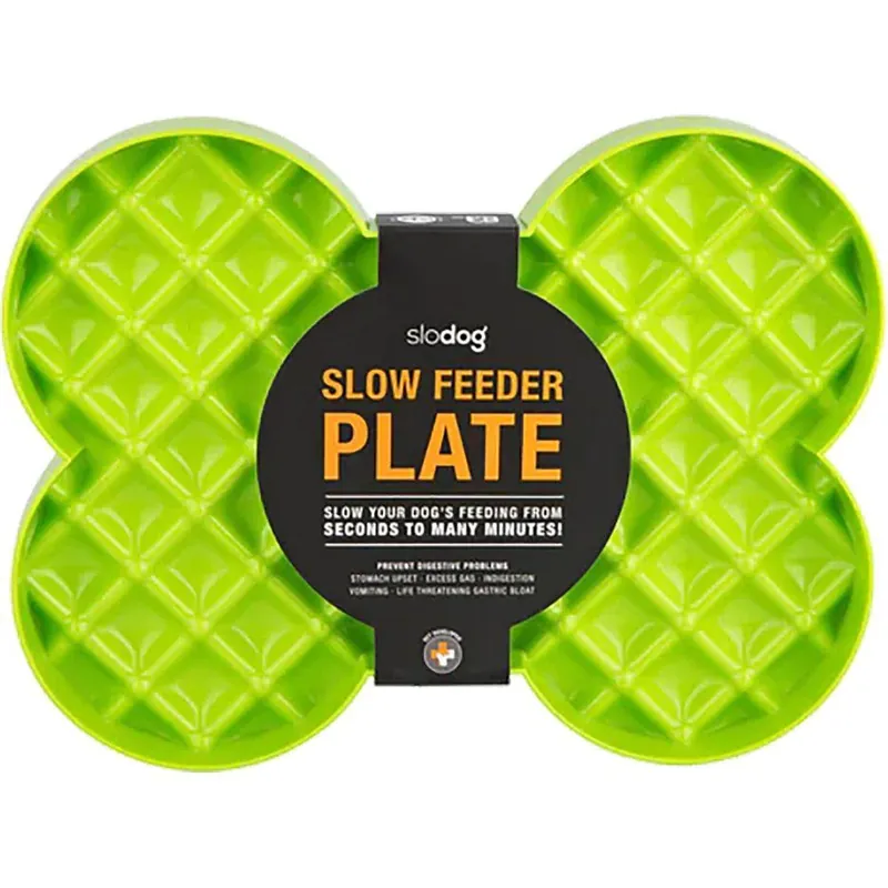 Populärt just nu - LickiMat Slow Feeder Plate grön 35 x 26 x 3 cm