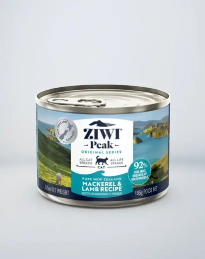 Efterfrågad - ZiwiPeak Makrill och Lamm för katter 185 g