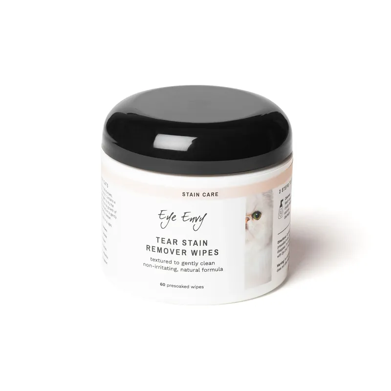 Tear Stain Remover Wipes for Cats | Beställ direkt