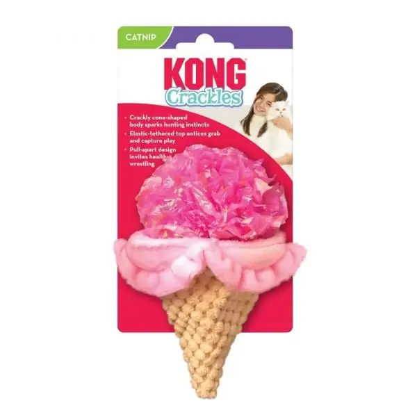 KONG Leksak Crackles Scoopz 14cm - Rabatt