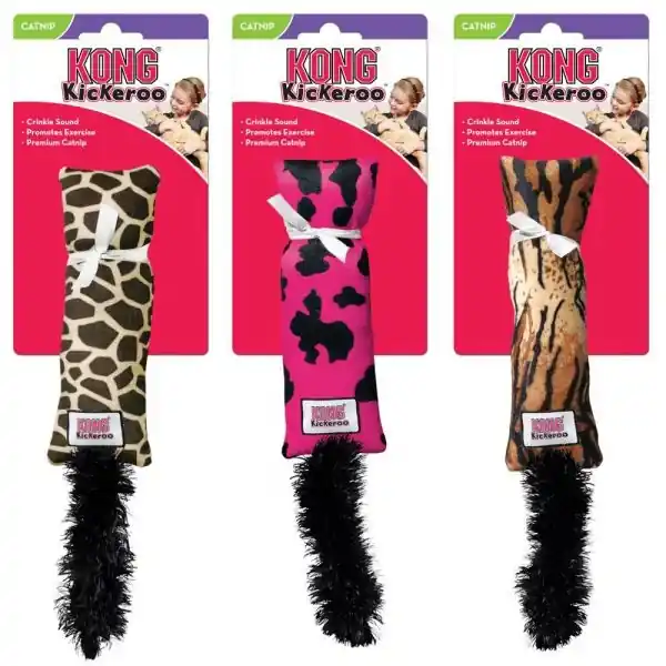 KONG Leksak Kickeroo Safari Mix 29cm - Bra pris just nu