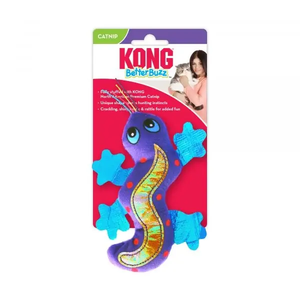 Under begränsad tid - KONG Leksak Better Buzz Gecko Flerfärgad 14cm