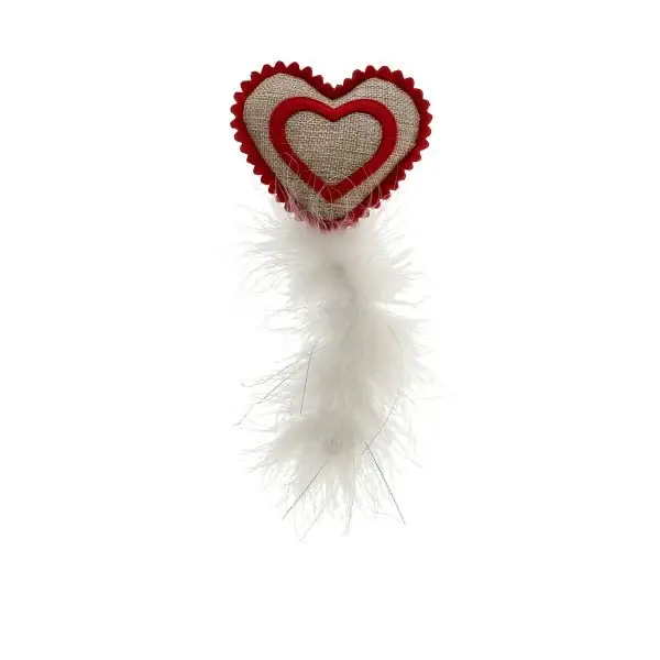 Ny produkt - Dogman Cat Toy Valle Jute Heart