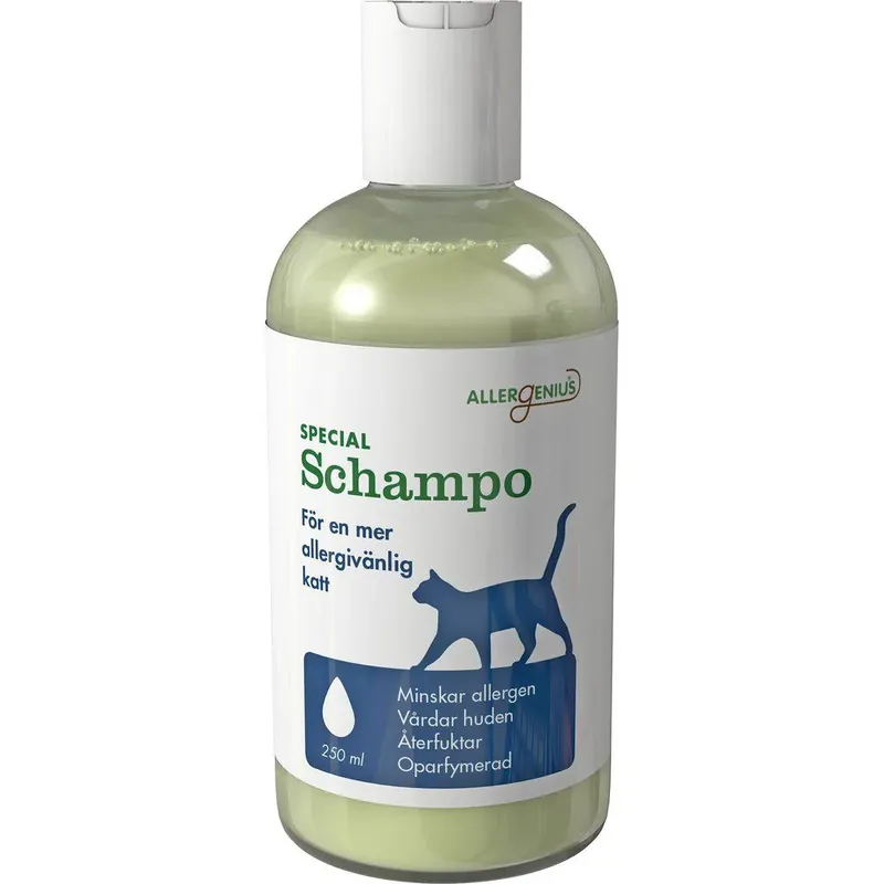 Allergenius Specialschampo Katt | Missa inte erbjudandet